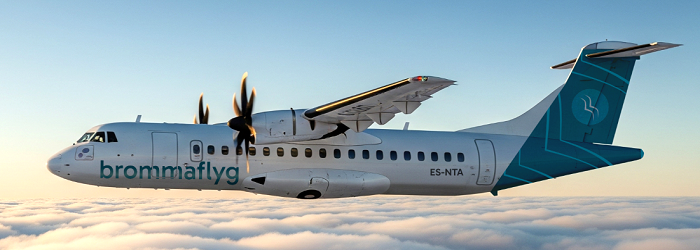 NY LINJE FRÅN VISBY TILL BROMMA MED BROMMAFLYG